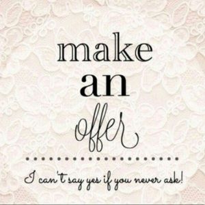 Offers welcome ⭐️